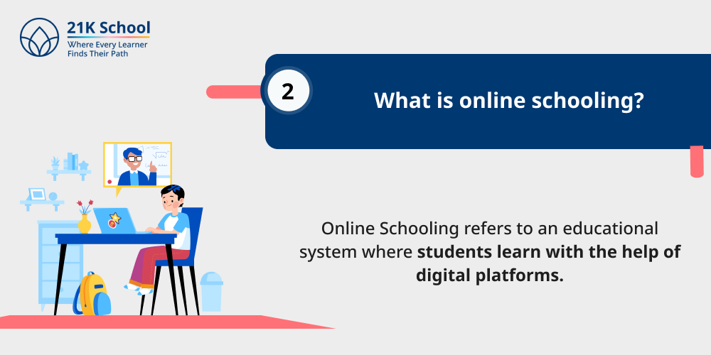 What is online schooling?