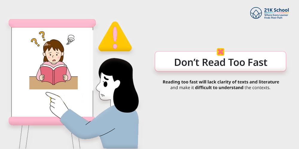 Don't Read Too Fast: