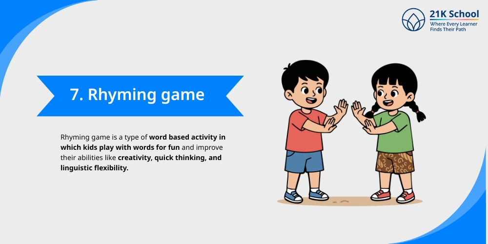 Rhyming game