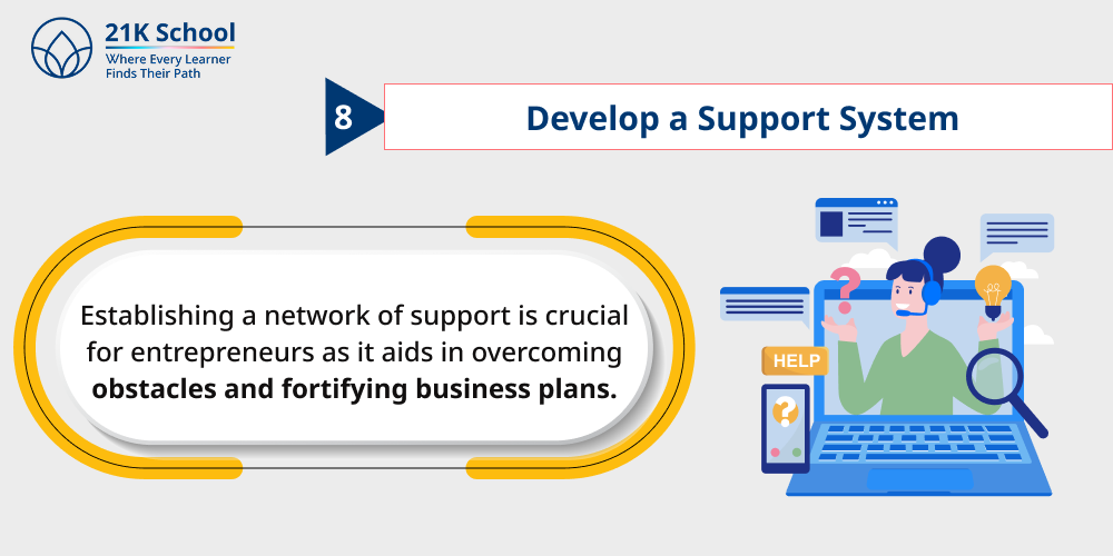 Develop a Support System