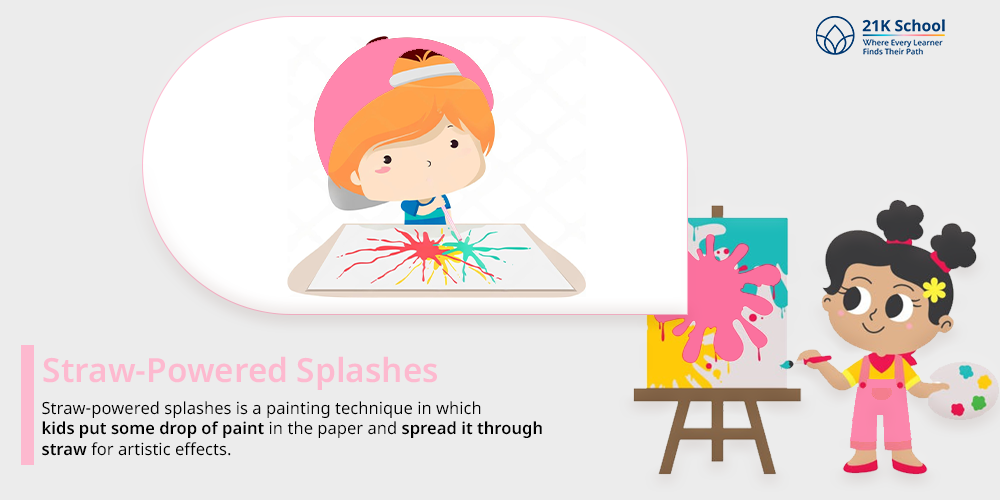 Cotton Swab Dot Painting
