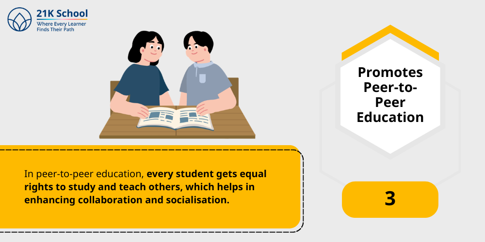Promotes Peer-to-Peer Education