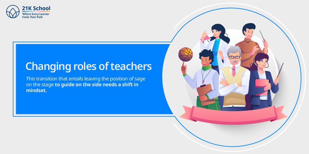  Changing roles of teachers