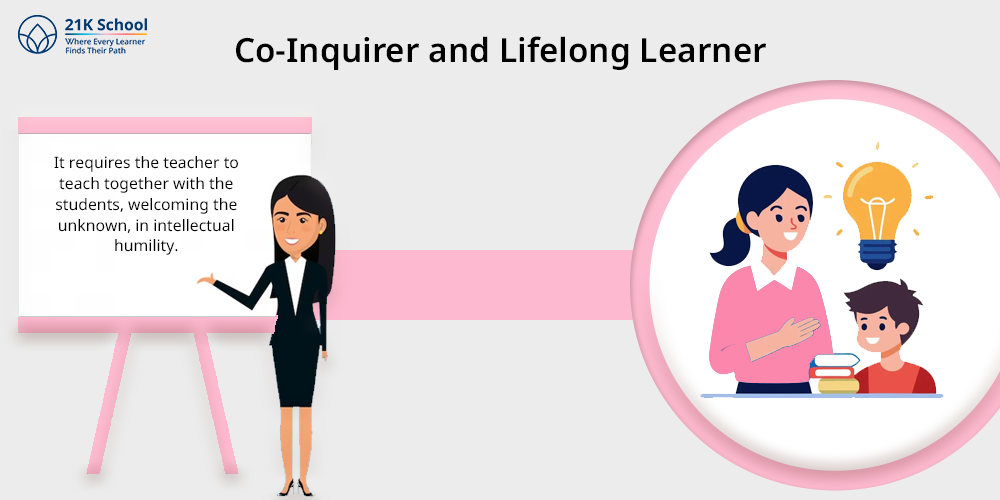 Co-Inquirer and Lifelong Learner