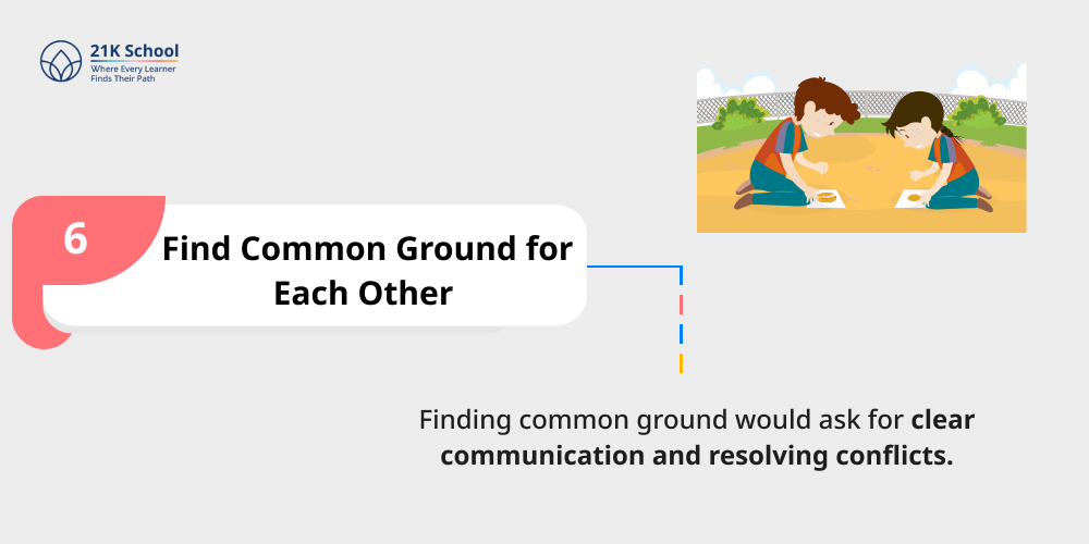 Find Common Ground for Each Other