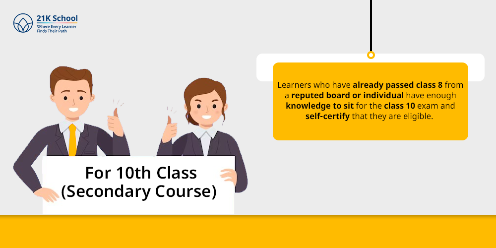  For 10th Class (Secondary Course)