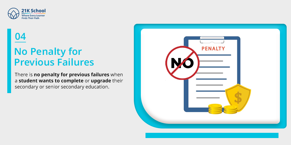 No Penalty for Previous Failures