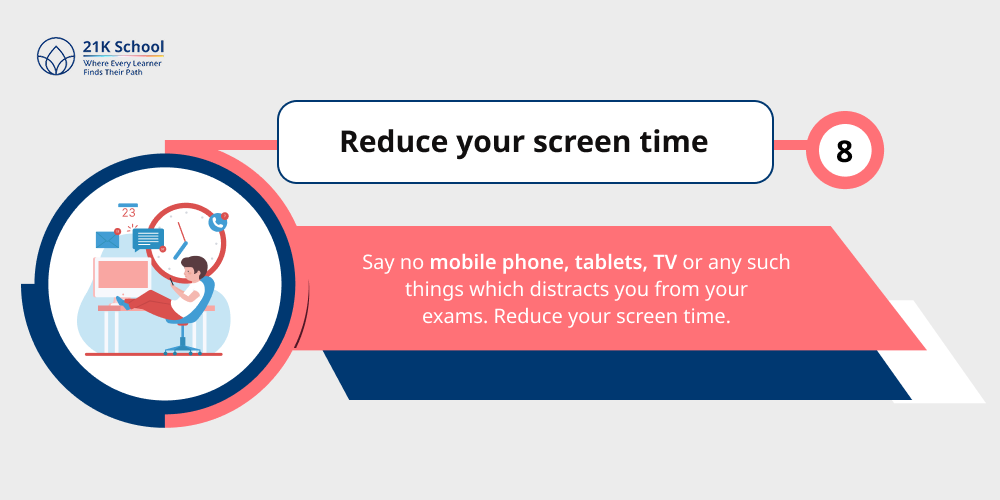 Reduce your screen time