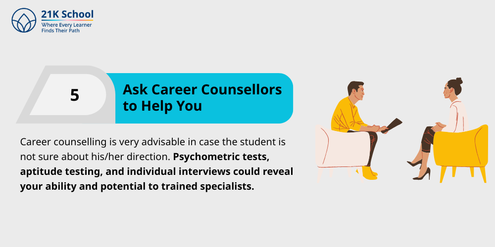 Ask Career Counsellors to Help You
