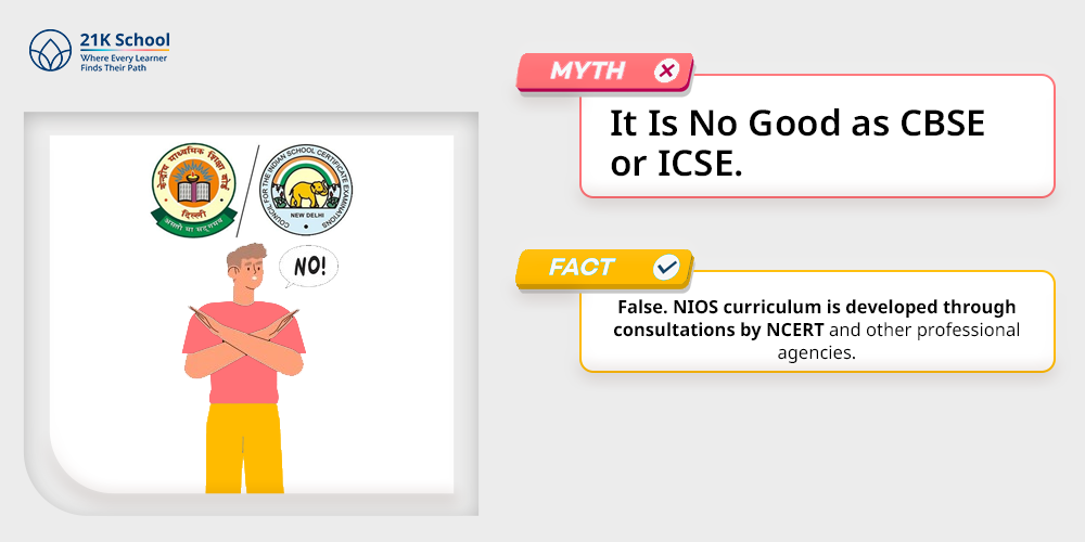 It is no good as CBSE or ICSE