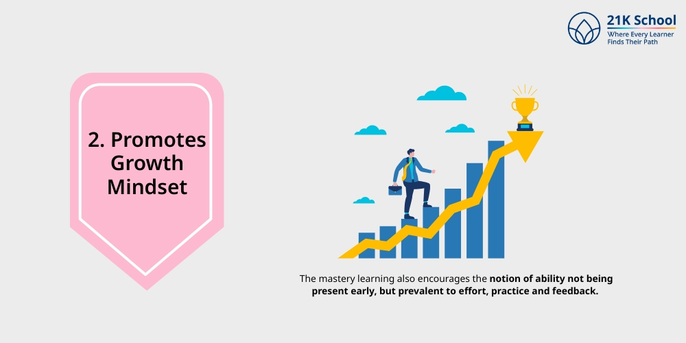 Promotes Growth Mindset