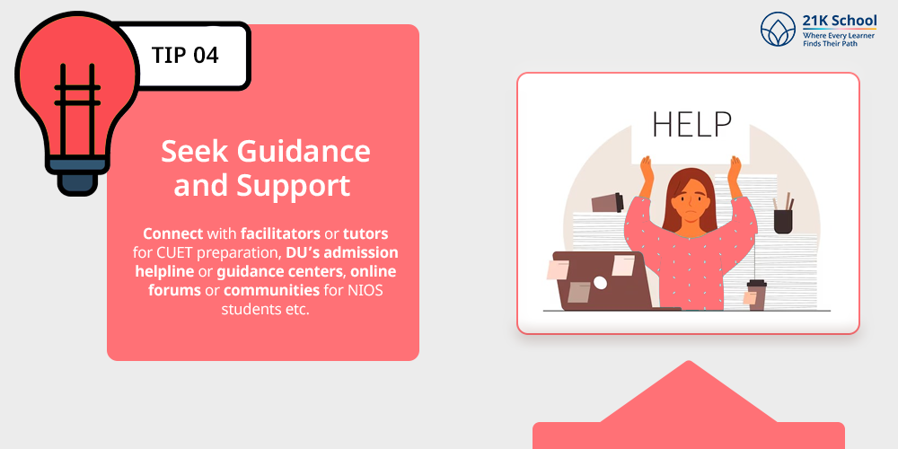 Seek Guidance and Support