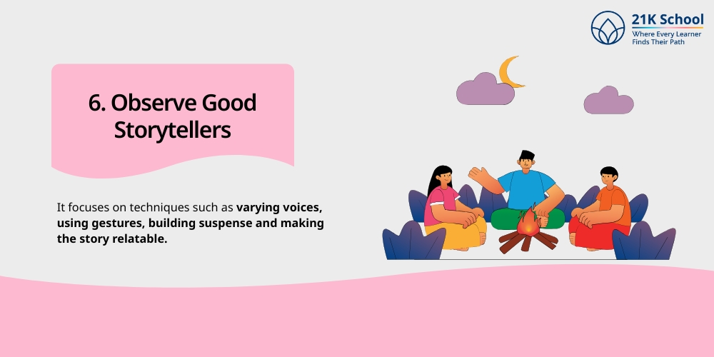 Observe Good Storytellers