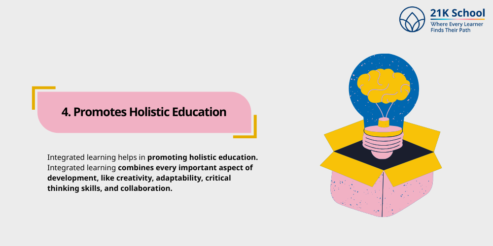 Promotes Holistic Education