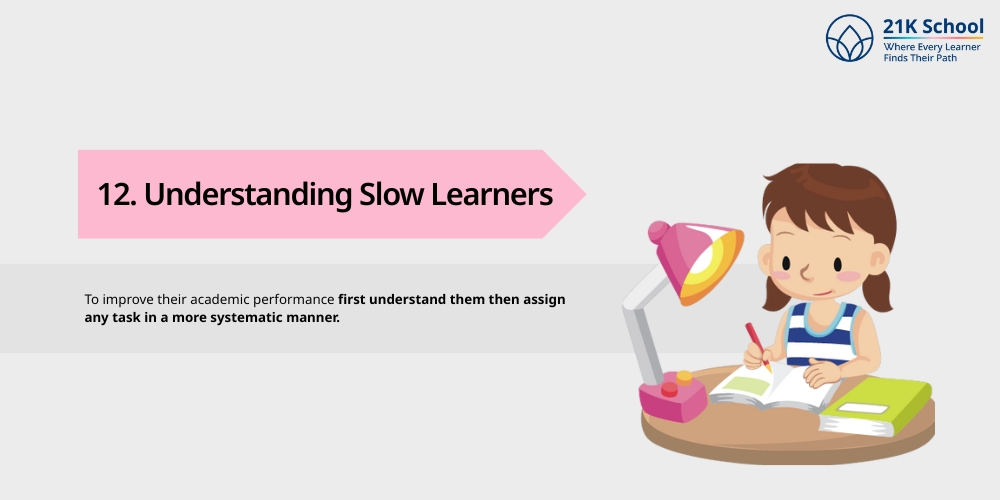 Understanding Slow Learners