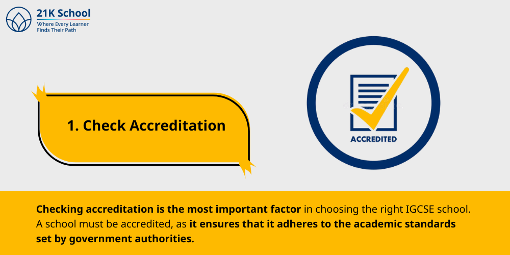 Check Accreditation