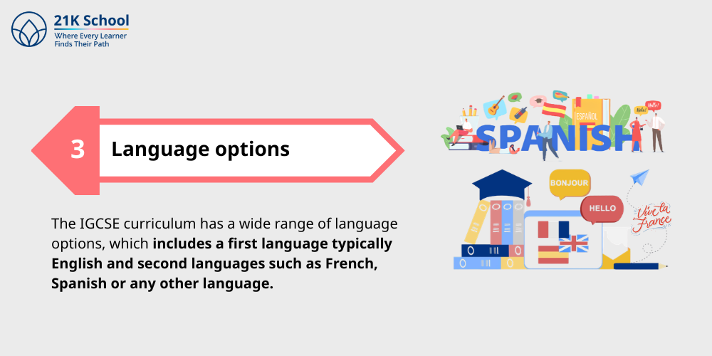 Language options