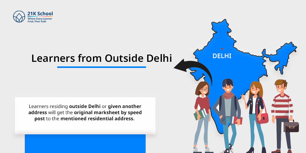 Learners from Outside Delhi