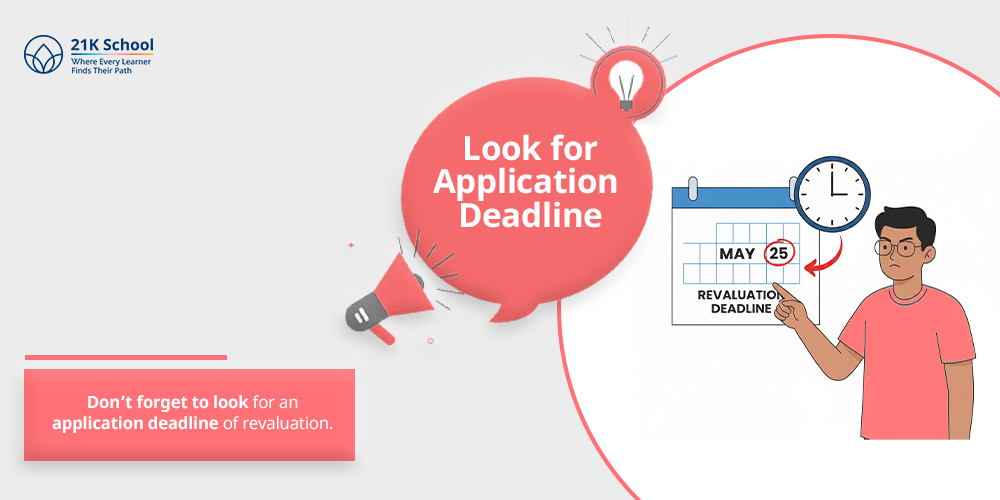  Look for Application Deadline