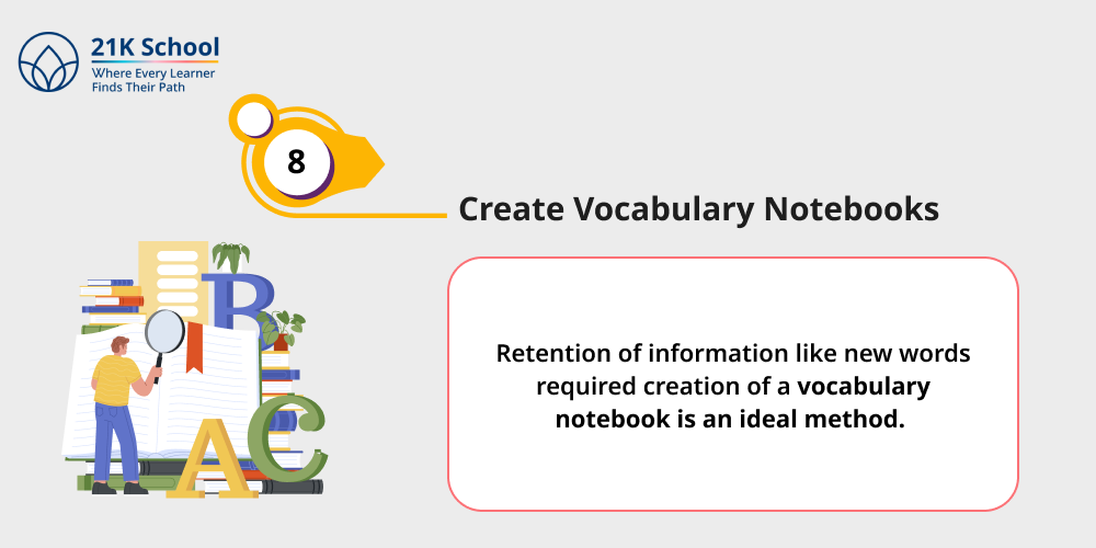 Create Vocabulary Notebooks