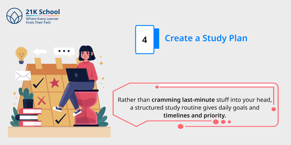 4. Create a Study Plan