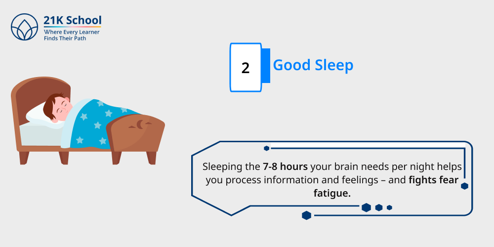 2. Good Sleep