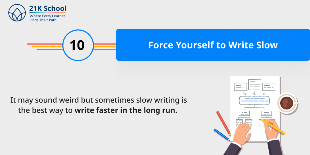 Force Yourself to Write Slow
