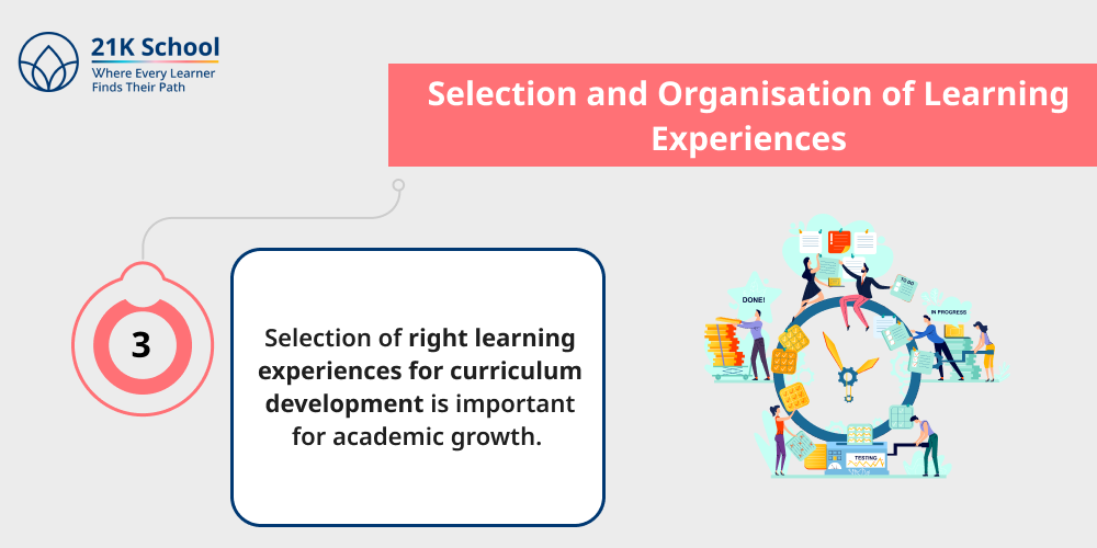 3. Selection and Organisation of Learning Experiences