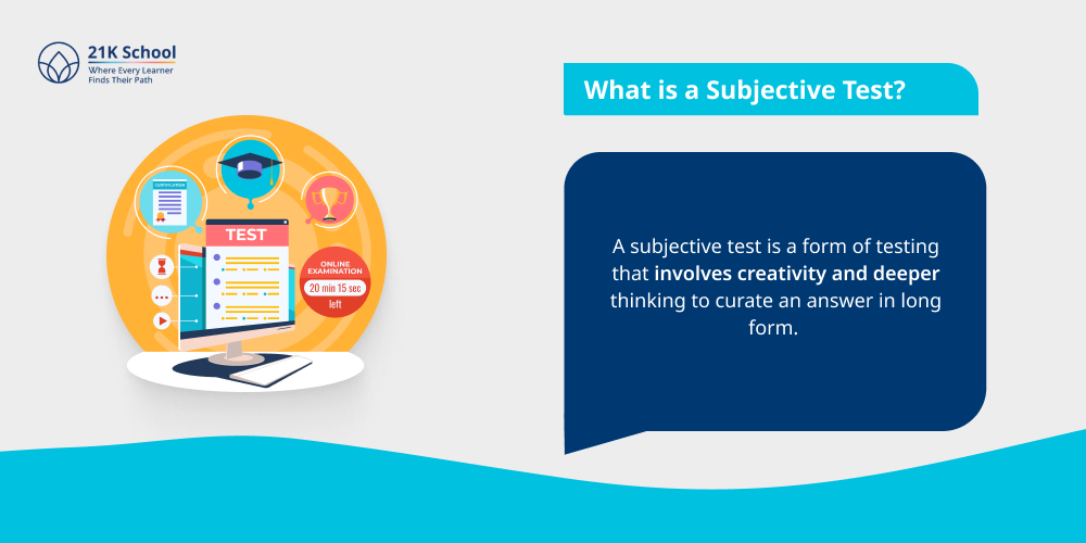 What is a Subjective Test?