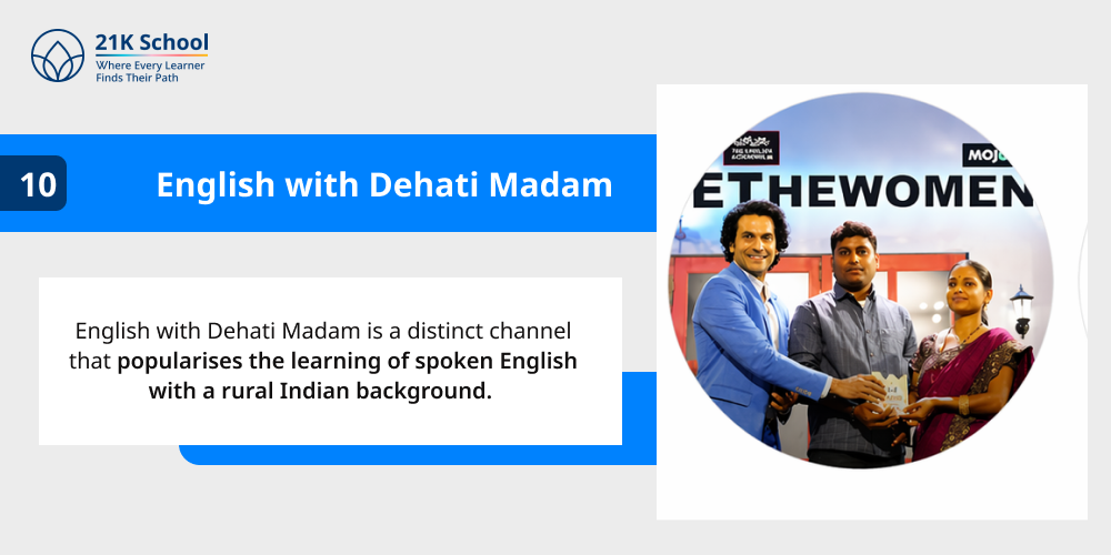 10. English with Dehati Madam