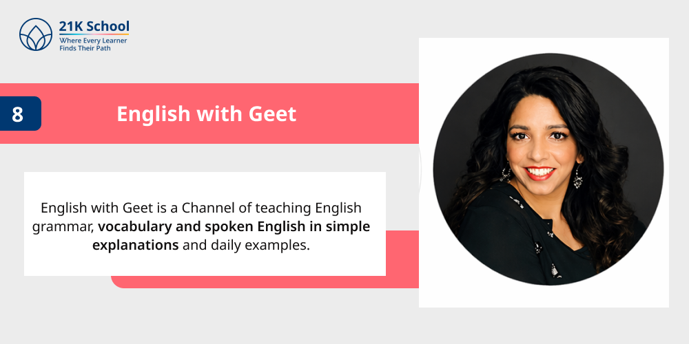 8. English with Geet