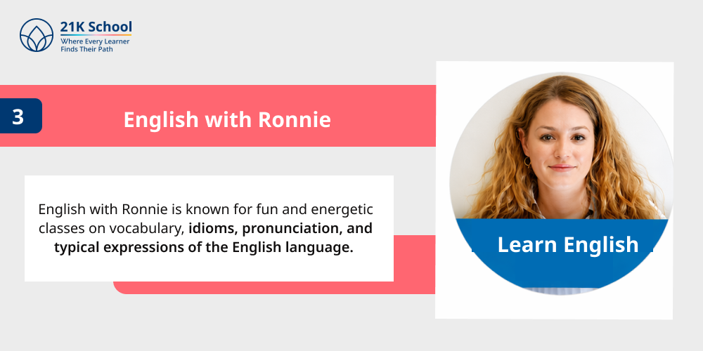 3. English with Ronnie
