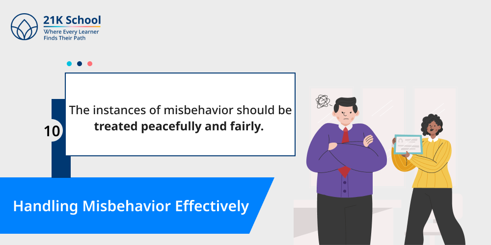 Handling Misbehavior Effectively