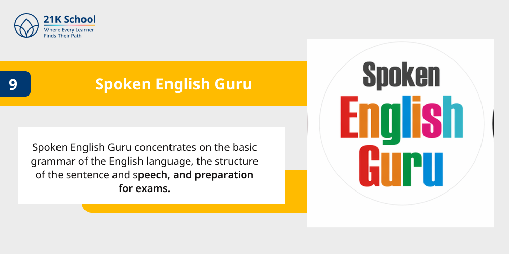 9. Spoken English Guru