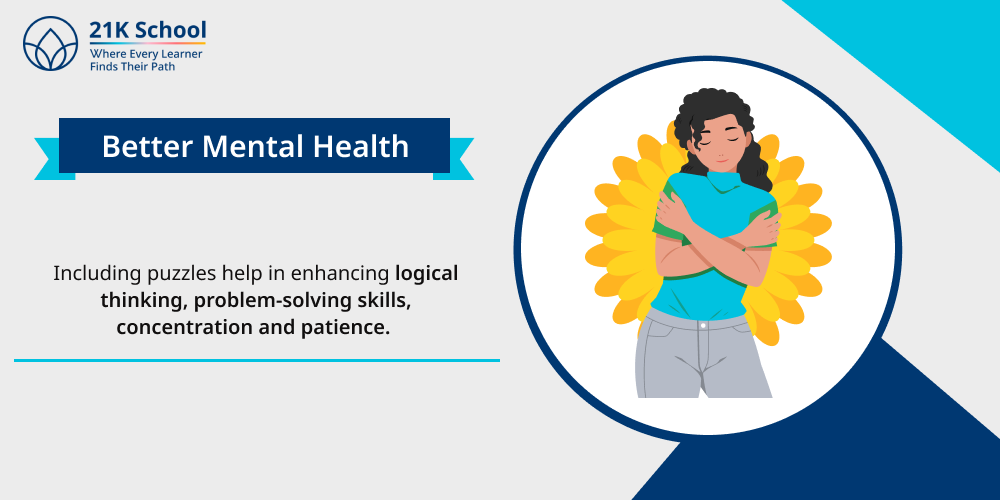 1. Better mental health