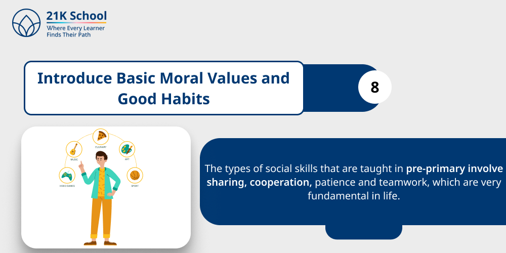 8. Introduce Basic Moral Values and Good Habits