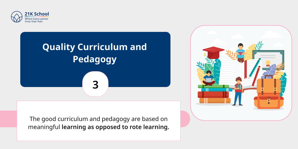 3. Quality Curriculum and Pedagogy
