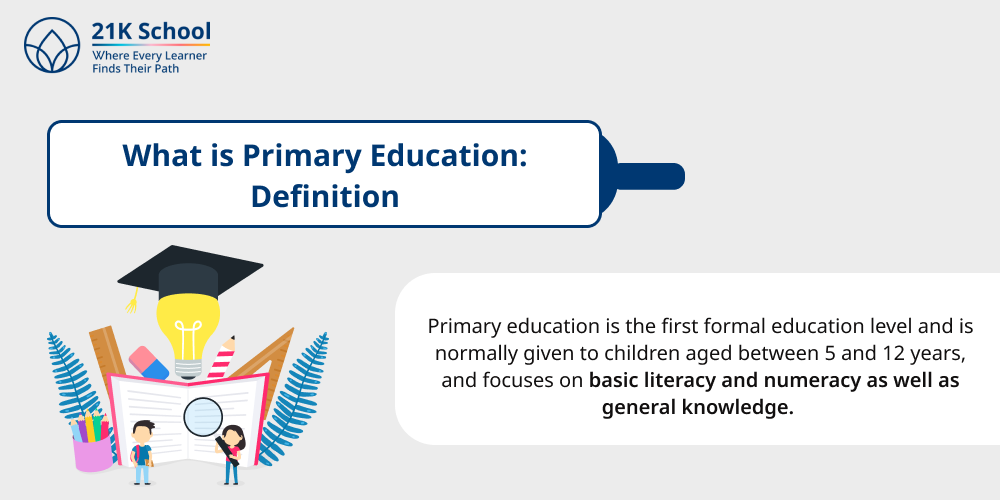 What is Primary Education: Definition