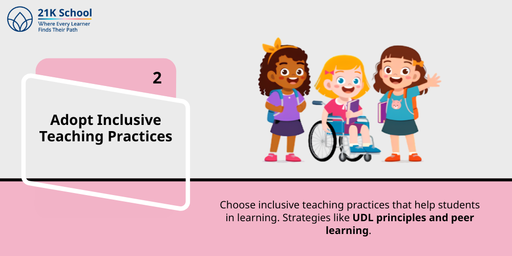 Adopt Inclusive Teaching Practices