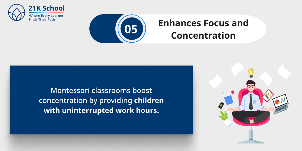 Enhances Focus and Concentration