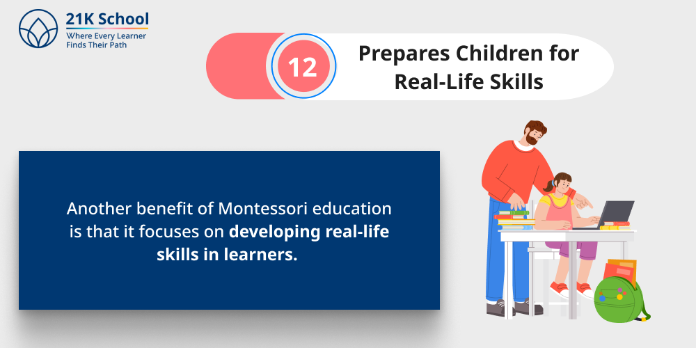 Prepares Children for Real-Life Skills