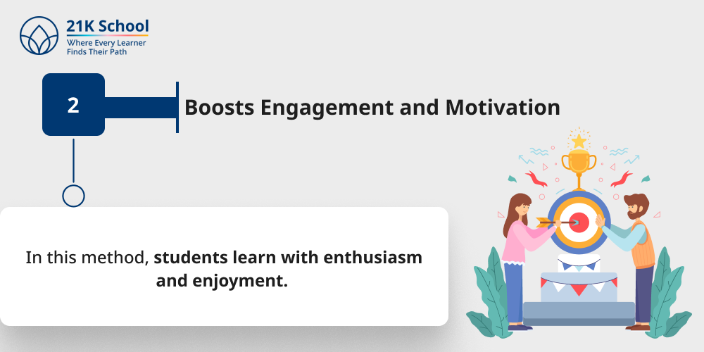 Boosts Engagement and Motivation