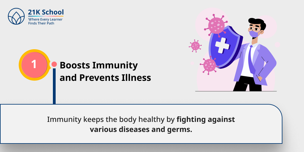 Boosts Immunity and Prevents Illness
