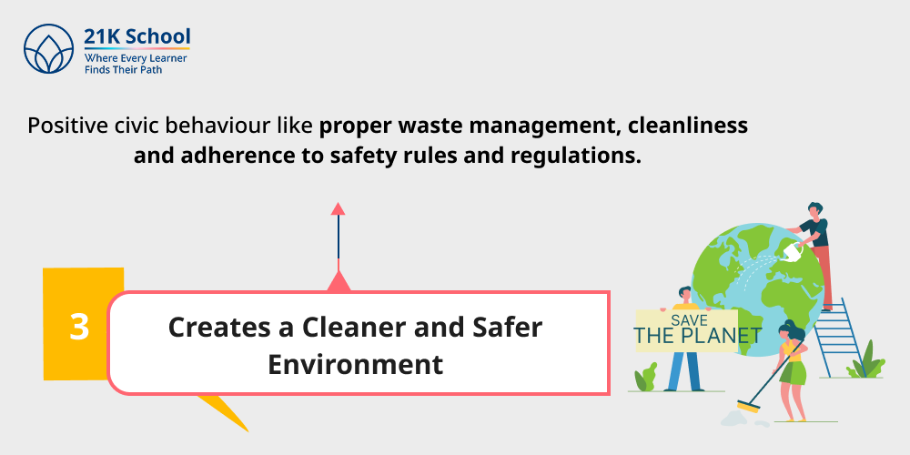 Creates a Cleaner and Safer Environment
