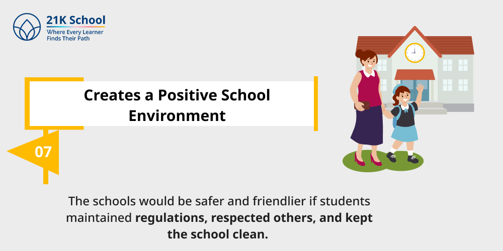 Creates a Positive School Environment