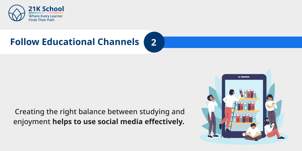 Follow Educational Channels 