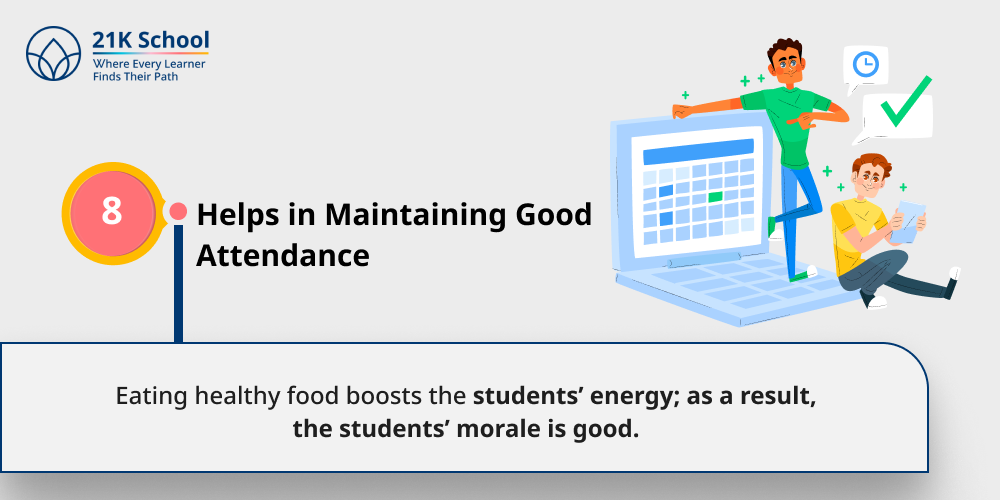 Helps in Maintaining Good Attendance