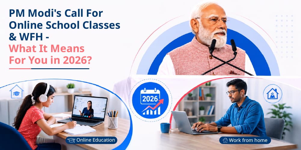 PM Modi's Call For Online School