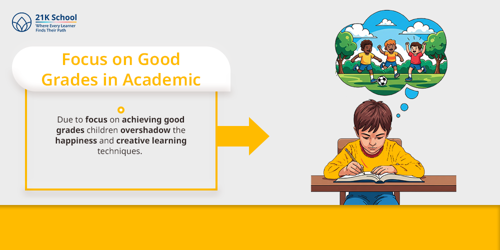 Focus on Good Grades in Academic