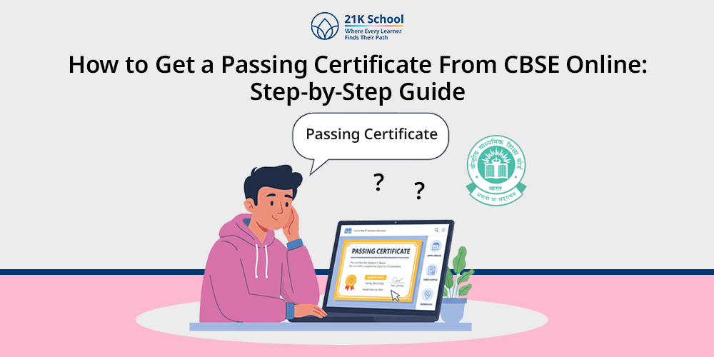 How to Get a Passing Certificate From CBSE Online